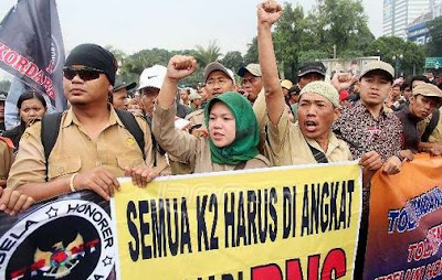 UU ASN Disahkan Jadi Inisiatif DPR, 430 Ribu Honorer K2 Akan Diangkat PNS