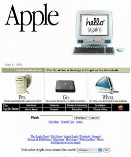 Apple computers ad from 1998, 1990s computers, iMac, old computers, Macbook pro 