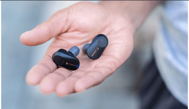 Sony WF-1000XM3 noise-canceling earbuds