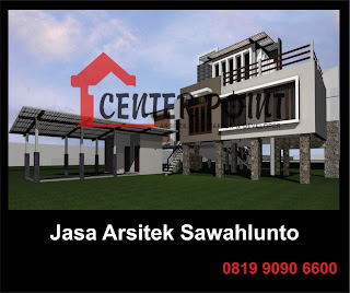 Desain Arsitek Modern Sawahlunto Untuk Bangunan Villa