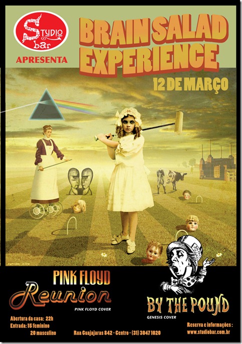 Cartaz-Flyer Studio Bar