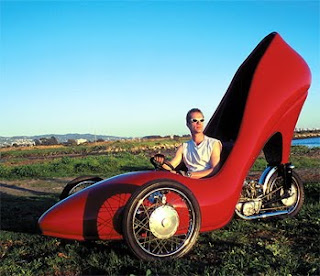 Comfortable High Heel Shoe car