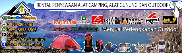 penyewaan alat camping