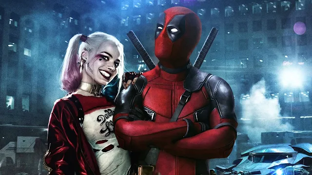 Deadpool e Harley Quinn Papel de Parede hd