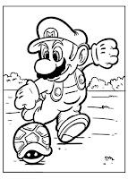 Dibujos de Super Mario Bros para colorear