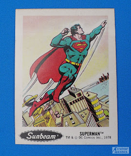 1978 DC Super Heroes Bread Stickers - Sunbeam - 1 - Superman