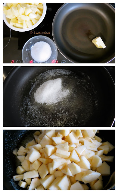 LE GÂTEAU AUX POMMES ET MASCARPONE de EMMA préparation