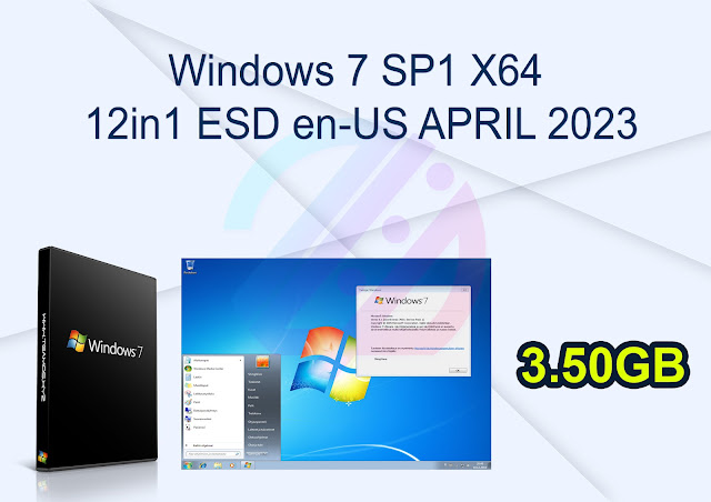 Windows 7 SP1 X64 12in1 ESD en-US APRIL 2023