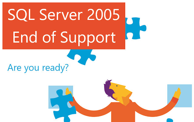 Microsoft Ends Support To SQL Server 2005