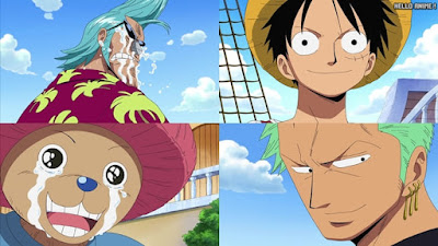 ワンピース アニメ 322話 麦わらの一味 フランキー ルフィ チョッパー ゾロ | ONE PIECE Episode 322 Water 7