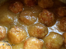 Albóndigas en salsa de cebolla