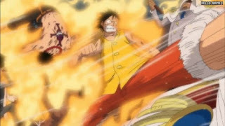 ワンピースアニメ 頂上戦争編 481話 ルフィ Monkey D. Luffy | ONE PIECE Episode 481