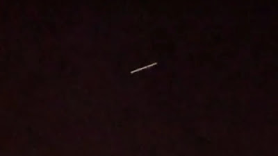 Argentina cylinder shaped UFO sighting today 12 Feb 2023.