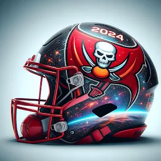Tampa Bay Buccaneers 2024 Concept Helmets