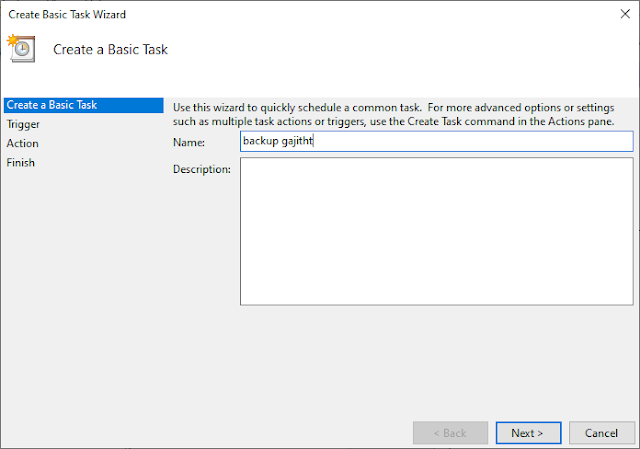 Cara Backup Otomatis Database MySQL