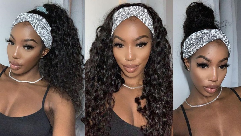 Cool Summer With Headband Wigs