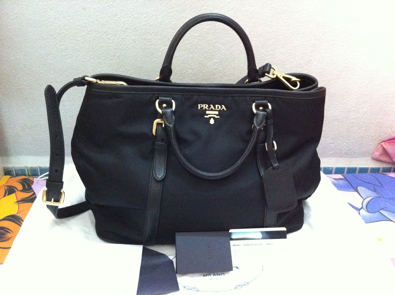 Now for Authentic Designer Handbag: PRADA