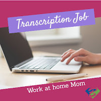 Work at Home Online Transcription 