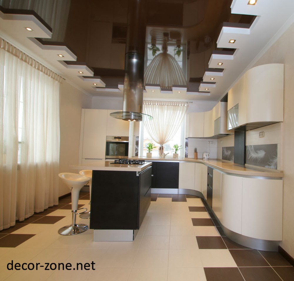 kitchen ceiling designs ideas, photos and types | Decor Zone