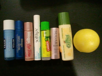 nivea, blistex, softlips, carmex, fresh, lypsyl, eos