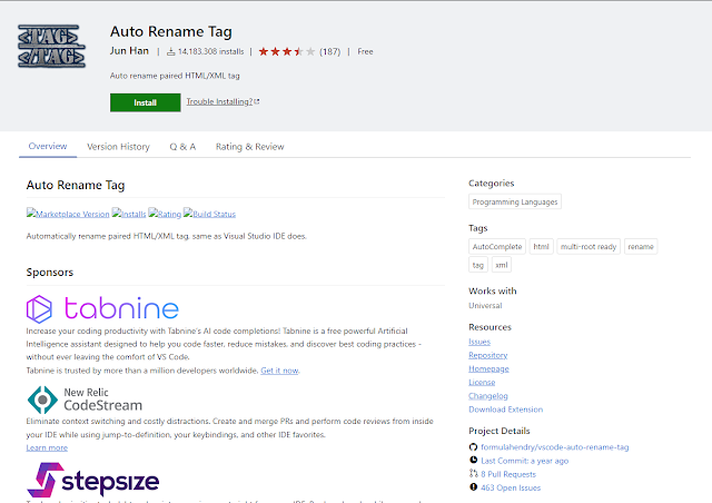 Auto Rename Tag