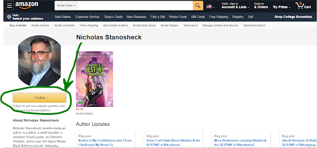 Follow Nicholas Stanosheck at Amazon