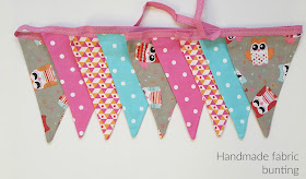 fabric_Bunting_Pink_Owl