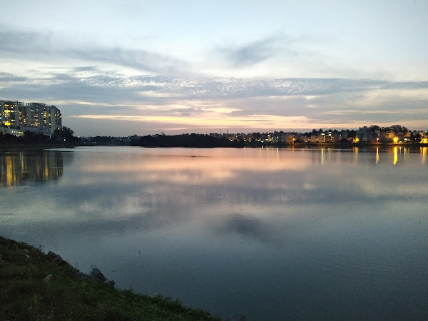 Puttenahalli lake , Bengaluru scenic views 9