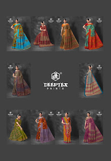 Deeptex Prime Time Vol 11 Printed Cotton Sarees wholesale