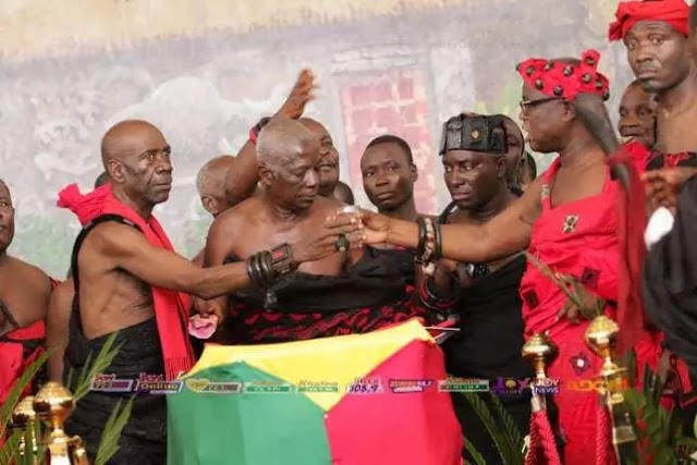 CHIEF ANGRY OVER KOFI ANNAN CASKET