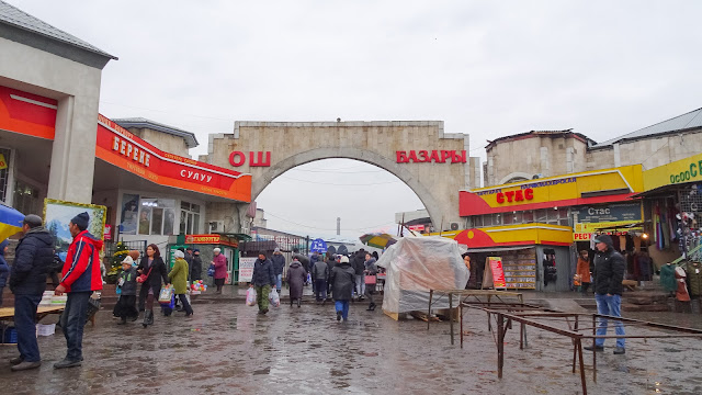 Osh Basar in Bischkek, Kirgistan