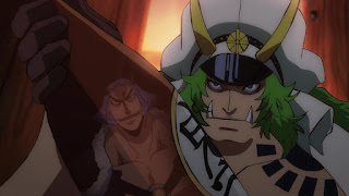 ワンピースアニメ 989話百獣海賊団 飛び六胞 ササキ SASAKI  ONE PIECE Episode 989 Beasts Pirates Tobiroppo