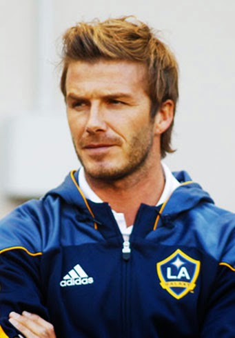 Gaya dan model  rambut  david  beckham 