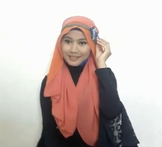 Tutorial hijab Untuk Wanita Hanya Dengan  Seutas Tali