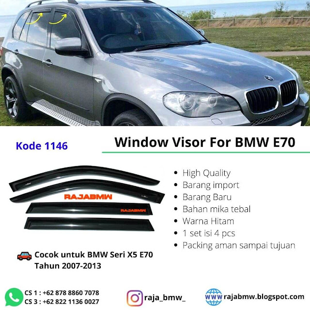 Talang Air / Window Visor BMW X5 E70