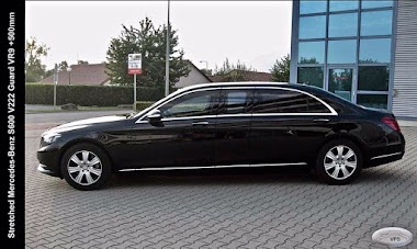 Stretched, Armored MB S600 V222 Guard VR9