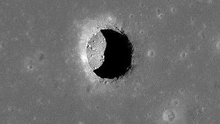 El hoyo de 100 metros encontrado en la Luna