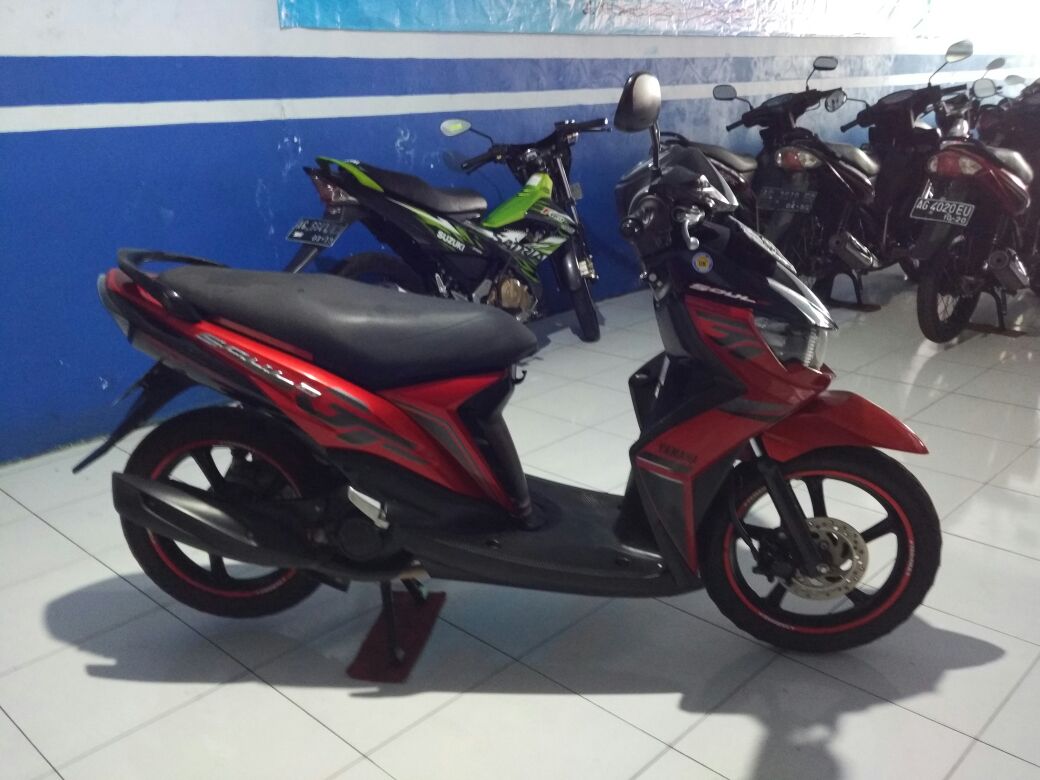 YAMAHA MIO SOUL GT 2014 Merah Hitam Surat Kengkap Dan Kredit