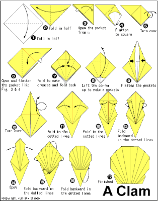  Pape Jer Origami  haiwan laut 