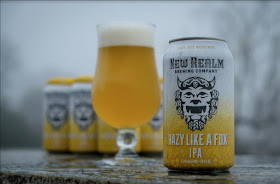 New Realm Releasing Hazy Like A Fox IPA Cans