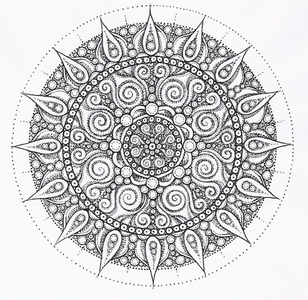 Mandala Coloring Page Adult Coloring Coloring Pages Mandala Design
