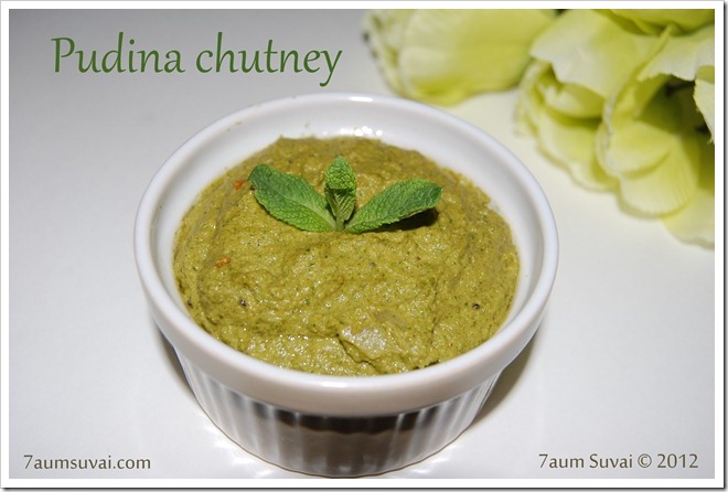 Pudina chutney