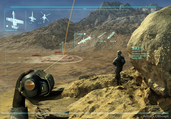 Digital airstrikes: Atrist's concept of a PCAS heads-up display