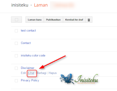 membuat dan memasang disclaimer di blog