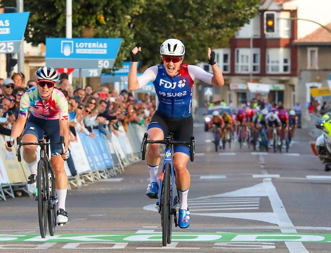 Grace Brown fue la más rápida de la fuga - 3ª etapa Ceratizit Challenge by La Vuelta 2022