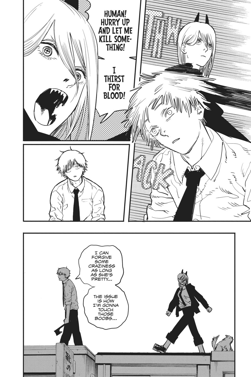 read chainsaw man manga chapter 5 A Way to Touch Some Bo#bs online in high quality