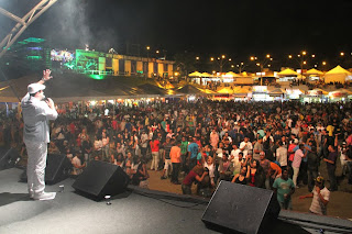  O sambista Lucas Moraes deu um show a parte e agradou o público