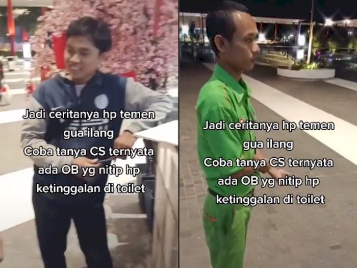 Viral! Office Boy Ini Temukan Ponsel di Toilet, dan Mengembalikan ke Pemiliknya