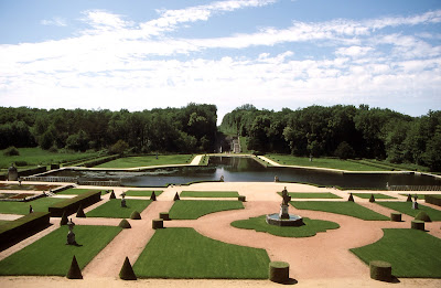 The gardens from the chateau