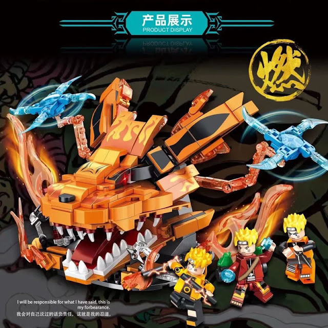 Lego Naruto Minifigure Summoning Spirit Animal